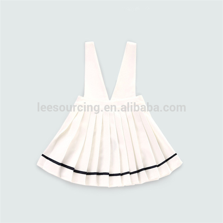 Good Quality Swimwear Beachwear - Fashion kids overalls white hot sale summer baby girl dress one piece – LeeSourcing