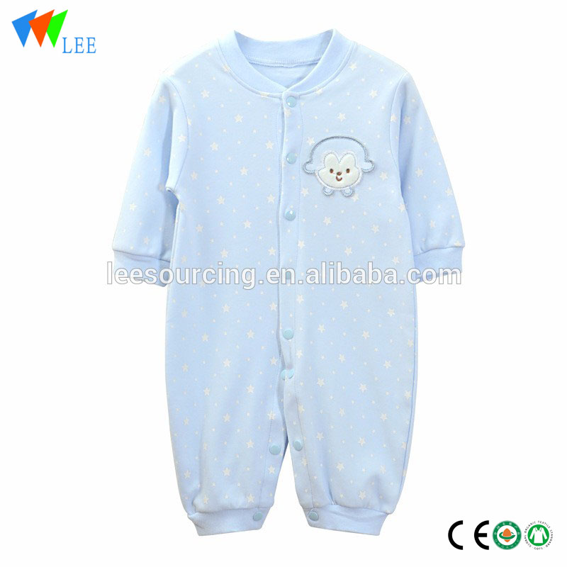 New Arrival China Linen Infant Romper - wholesale pink baby 100% romper infant long sleeve bodysuit – LeeSourcing