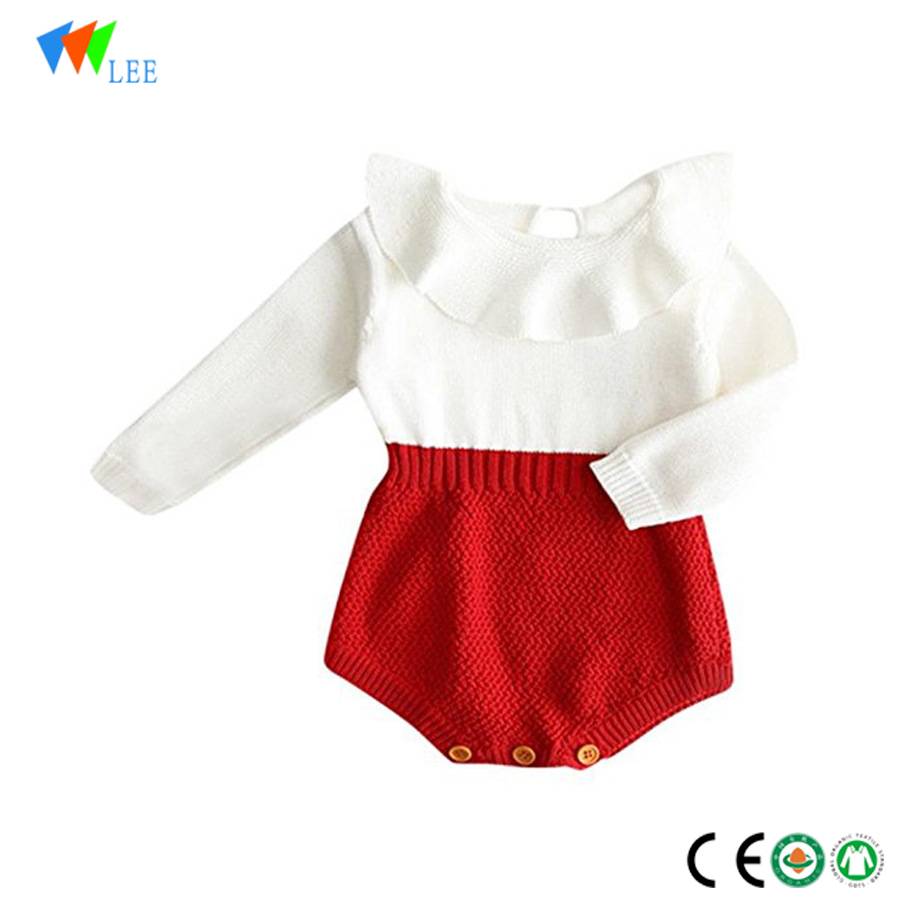 wholesale new fashion baby clothes girls cartoon cotton plain onesie newborn customize baby romper