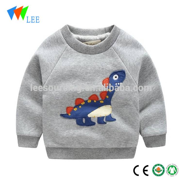 Factory Price New Style Short Pants - Kids Dinosaur Printing Crewneck Pullover Sweatshirt Wholesale Winter Clothes – LeeSourcing