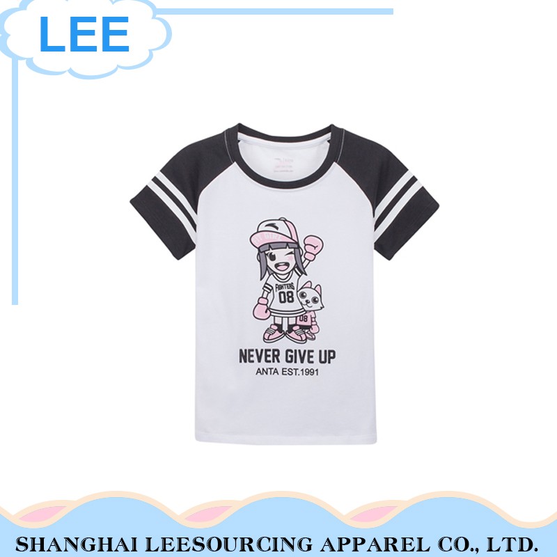 Latest Design Casual Outerwear Summer Baby Cotton Tshirt