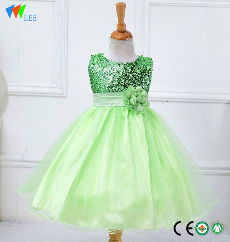 Кина фабрика директна продажба бебе девојка партија фустан деца frocks дизајни
