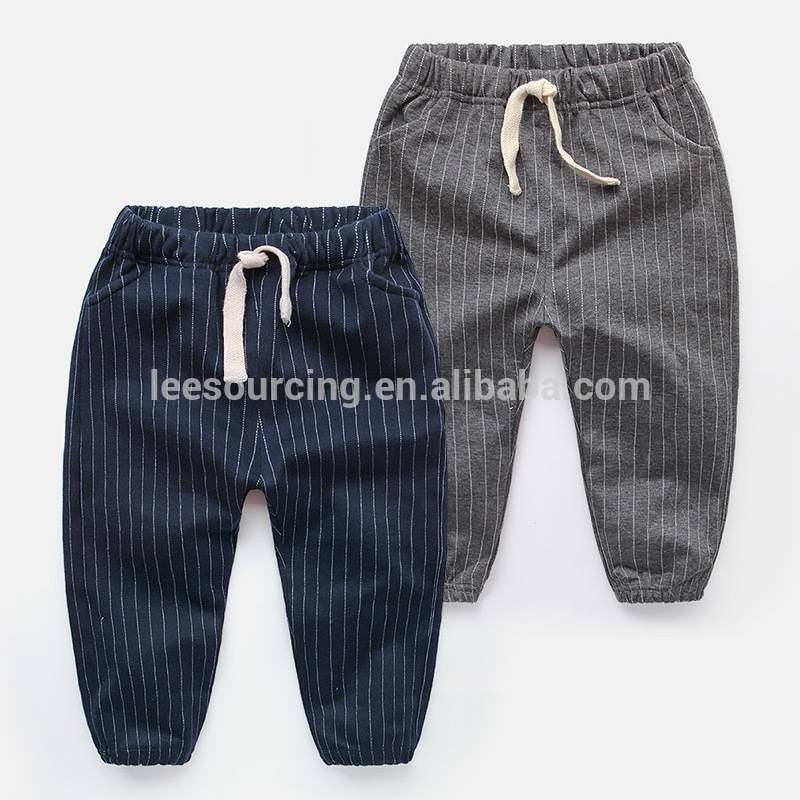 New design pants wholesale 100% cotton printed pant for baby boy