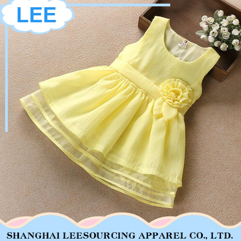 Made In China baby meisjes jurken foar jierdeifeestje