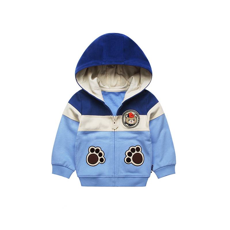 New 2017ko Children outerwear Coats Ekologikoa Cotton Baby Boy Jacket