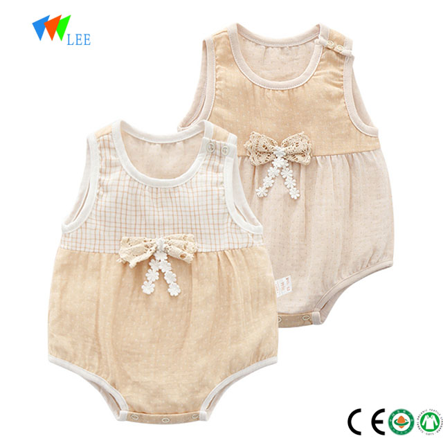 China OEM Kids Hot Shorts - 100% new design cotton high quality summer baby romper – LeeSourcing