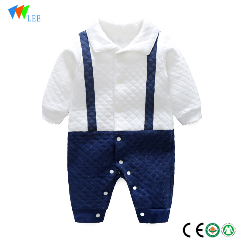 wholesale New fashion cotton long-sleeve thickness wholesale baby romper