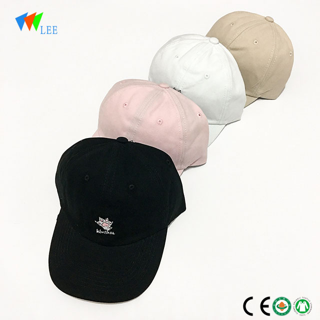 cheap cotton custom embroidered baseball cap