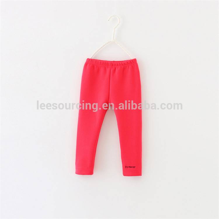 Children girls cotton trousers wholesale baby pants leggings