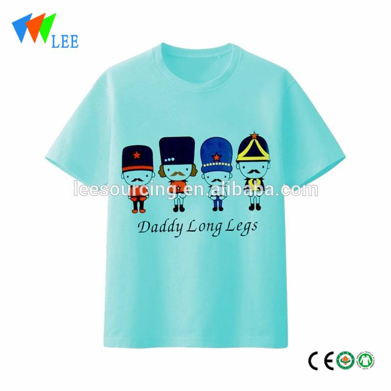 China Gold Supplier for Baby Sequin Shorts - Summer tops kids baby wear cotton boys t shirts child o-neck baby boys fancy t shirt – LeeSourcing