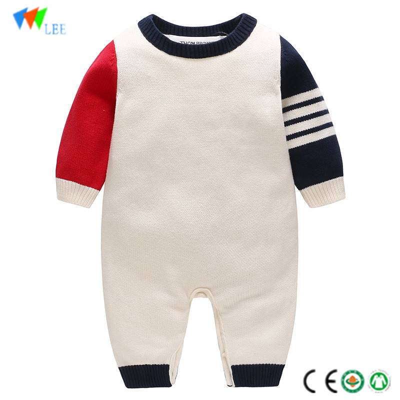 New style wholesale & OEM high quality cotton baby boy romper