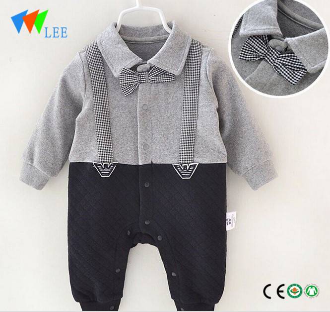 Wholesale Price Casual Pants - kids long sleeve clothes pure grey boys gentlemen casual baby clothing set – LeeSourcing