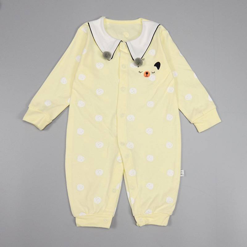 Nuwe Styl Custom Natuurlike vesel Baby Pyjamas Baby