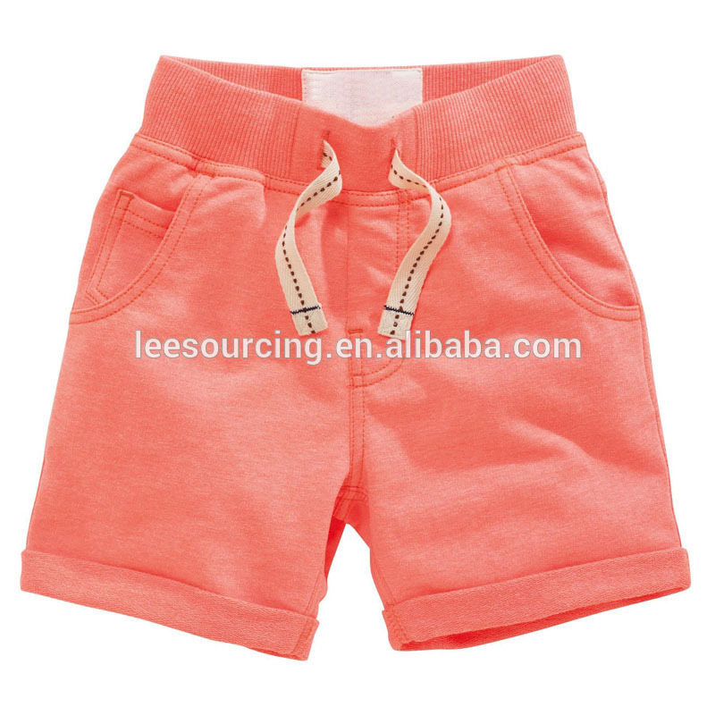 New design kids beach wear baby boys100% shorts wholesale for summer