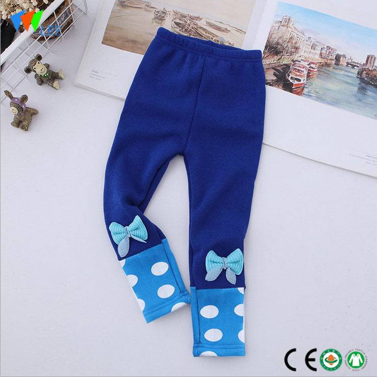 Custom Printed new fashion colorful Baby Leggings Cotton