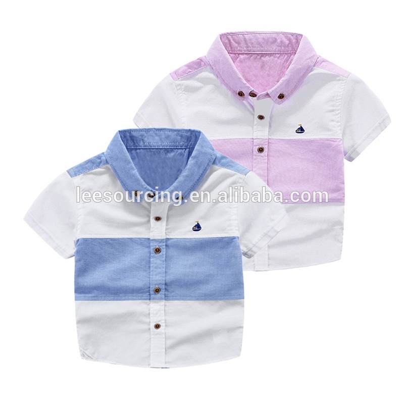 Hot sale polo shirts customized logo kids boys polo t-shirt