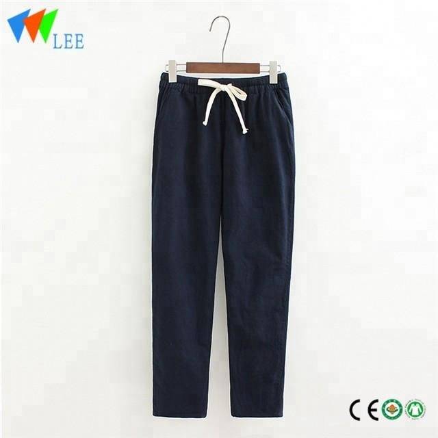 A generation of factory direct baby casual pants solid color boys pants children's trousers style spring and autumn