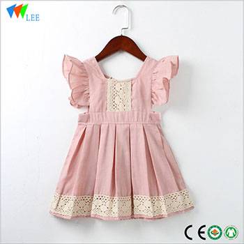 Latest design beautiful princess party dress good quality baby dress designs
