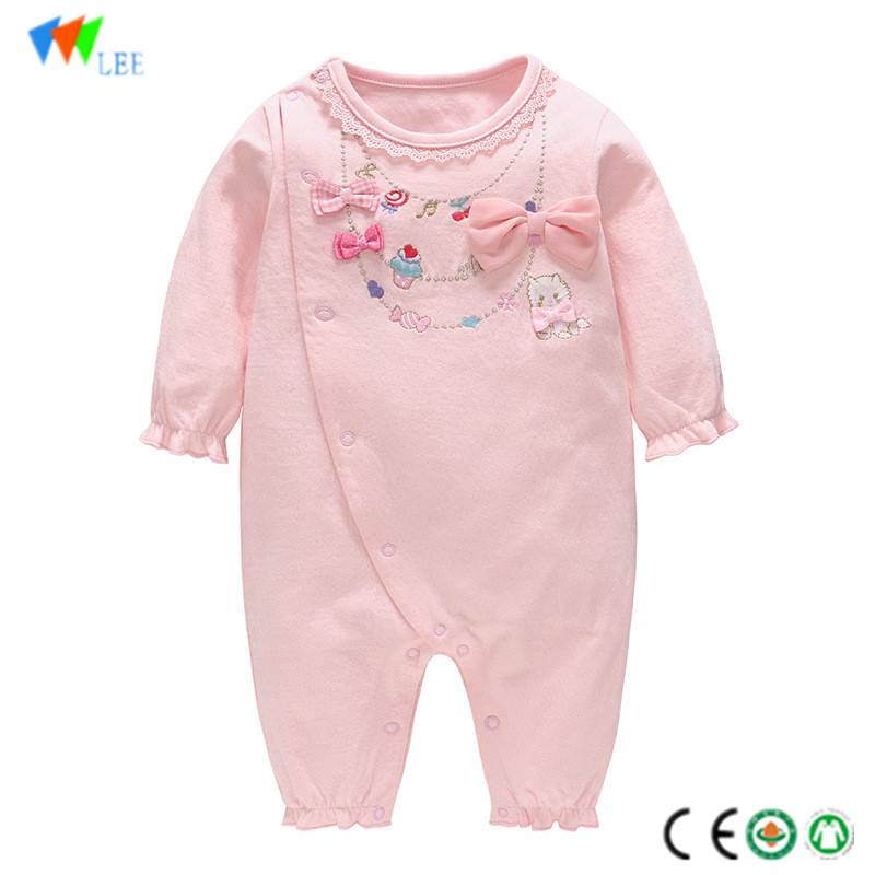 OEM China Jeans Denim - New style wholesale & OEM high quality cotton baby clothes girl romper – LeeSourcing