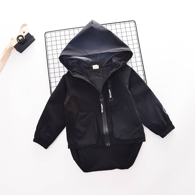 High Quality baby bomber jacket children hoodie manufacturer design trench coats