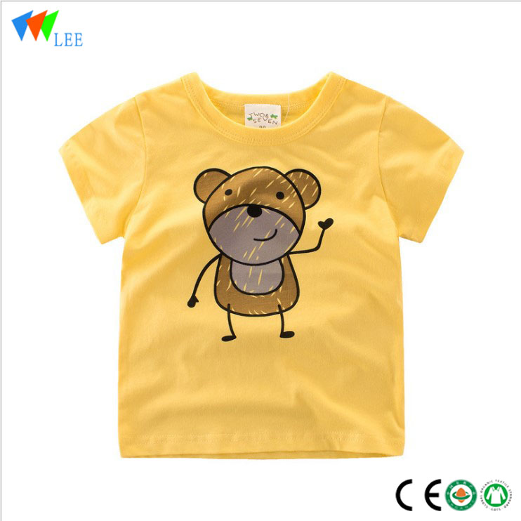 Cheap PriceList for Beach Wear For Women - New Style Low price 100% cotton custom baby boys t-shirt printing – LeeSourcing