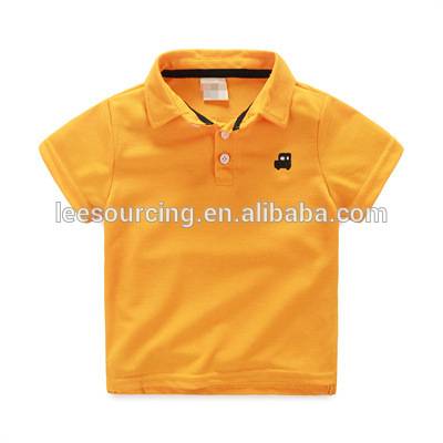 Sommer-Baby-Shirt Kurzarm individuelle Polo-Shirt Design nette Babys Polot