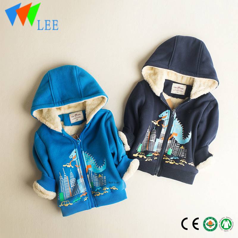Factory wholesale Child Winter Coat - High quality winter hooded children boy jackets – LeeSourcing