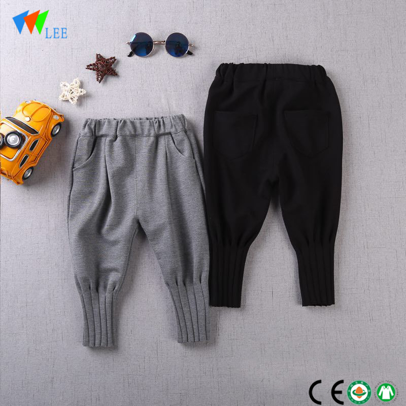 china manufacture new design kids clothes cotton comfortable children baby pants wholesale