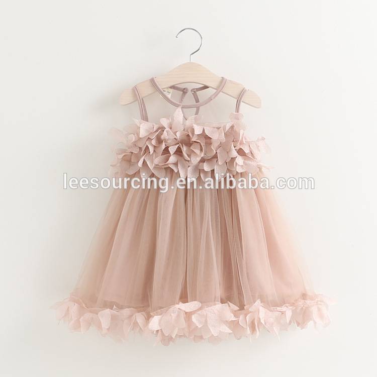 Factory Free sample Boys Spring Clothes - New style tulle sleeveless girls kids dress – LeeSourcing