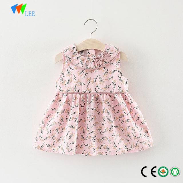 Factory Supply Kids Trendy Clothing - latest fashion children girl little queen flower princess dress designs – LeeSourcing