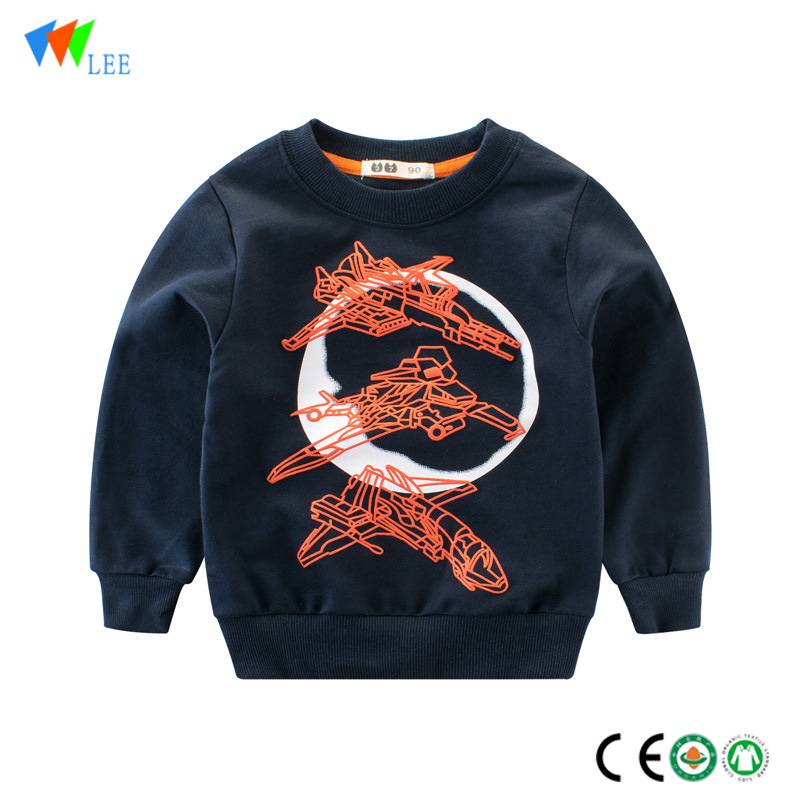 Factory supply Sell well baby boy french terry sweatshirt cotton baby sweaters wholesale