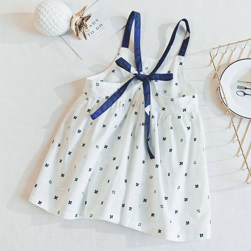 autumn child baby dress model cartoon girl outfit ruffle with long sleeve suspender dress set