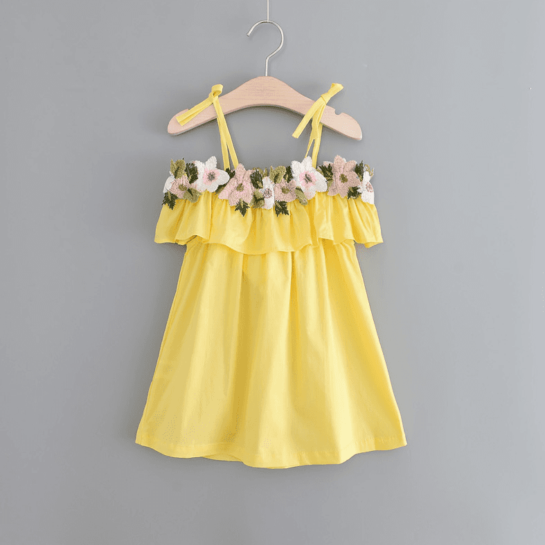 high quality birthday gift kids party dresses for baby girls