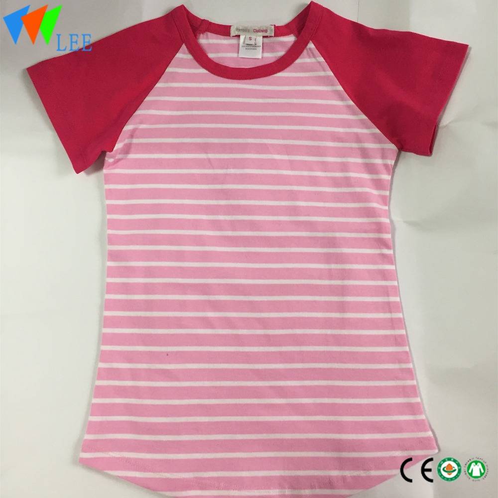 Factory wholesale Japan Baby Clothes - Free samples Girl cotton Raglan Shirt – LeeSourcing