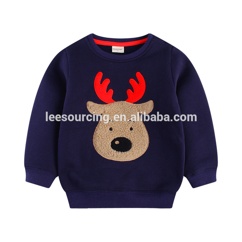 High quality western style wholesale boys sweater design