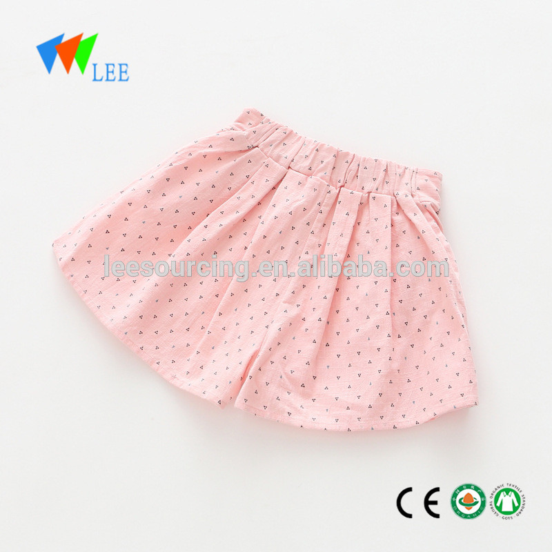 Wholesale Price Bottoming Lace Pants - girl cotton shorts kids casual shorts – LeeSourcing