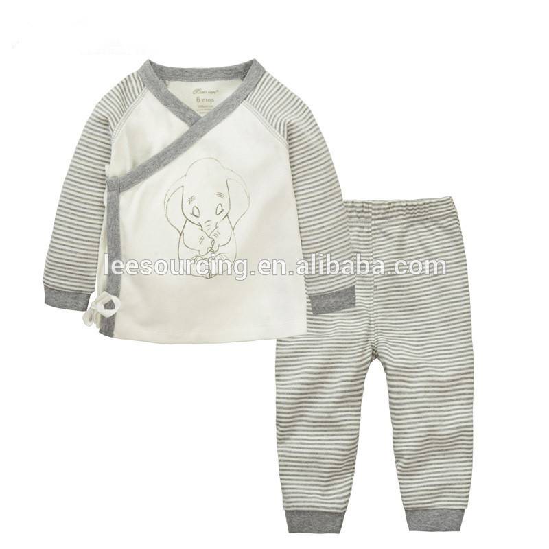 Wholesale baby clothes clothing set baby boy soft cotton rompers clothing