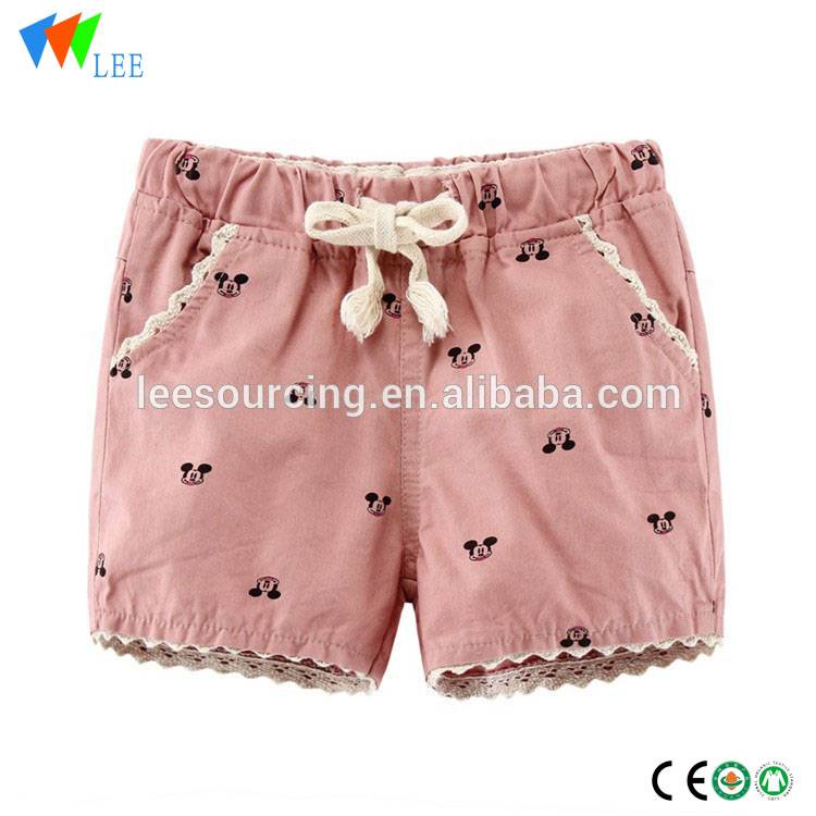 Summer Pants China Printed Short Designer Casual Pattern Girl Shorts