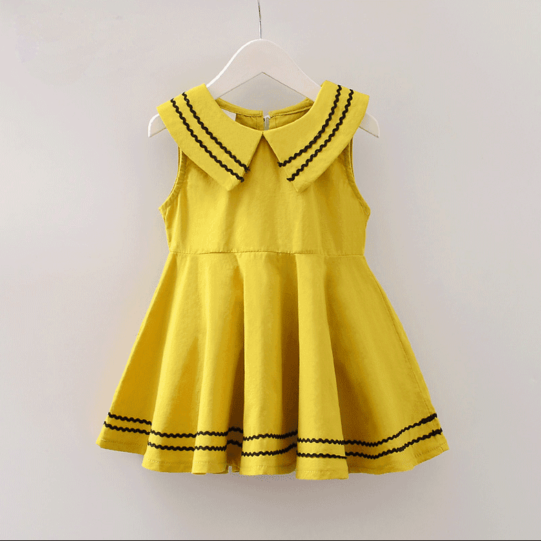 High Quality for Baby Summer Beach Outfit - OEM Frocks Designs New Model Girl Frill Dress – LeeSourcing