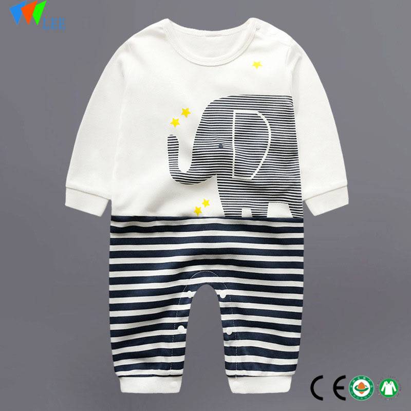 New fashions cotton long-sleeved comfortable wholesale infant rompers