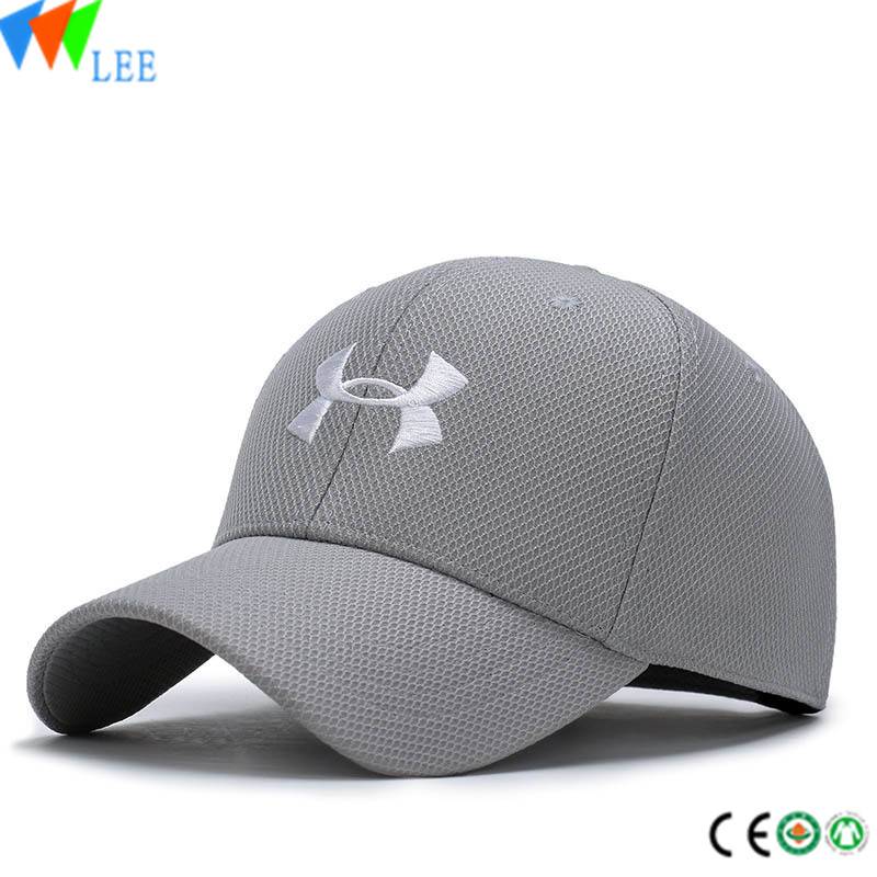 high quality custom logo 6 panel baseball cap 3d model bowl box fashion