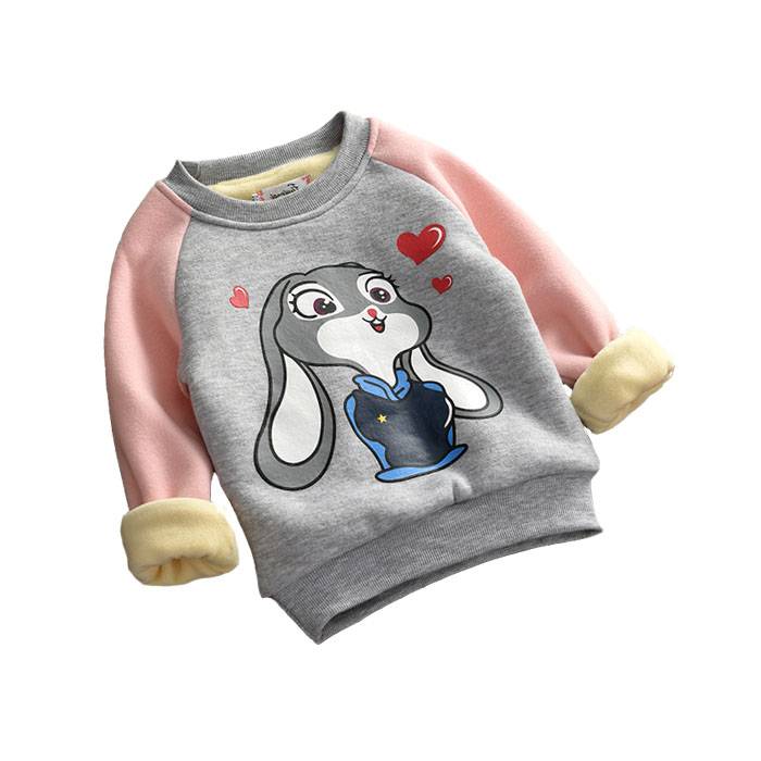China Leonardi Printing Baby Animal Raglan Long Sleeve Kids T-shirt Grossisti