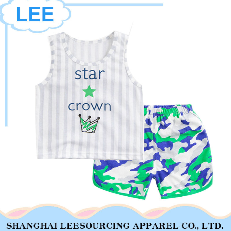 OEM/ODM Manufacturer Christmas Outfits - 2017 Hot Selling Summer Baby Boys Clothes Set – LeeSourcing