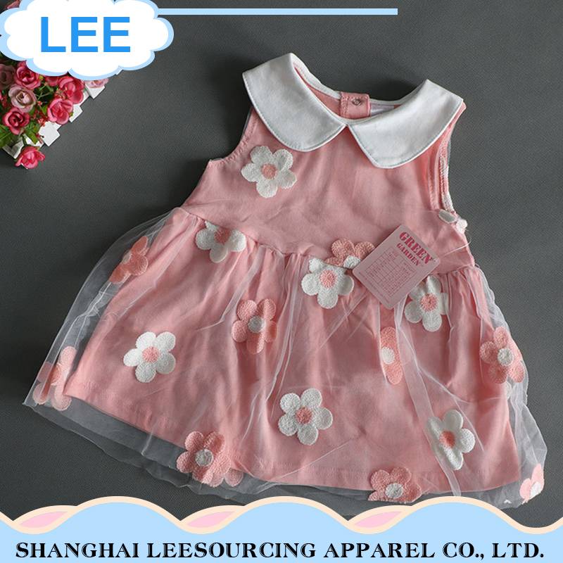 nyeste kjole ny stil dejlige børn kjole til baby pige