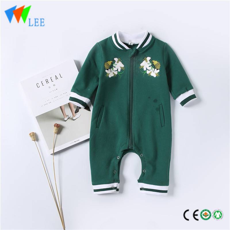 Hot sale Factory Tops And Pants Sets - spring autumn children baby zipper long sleeve with long leg romper suit – LeeSourcing