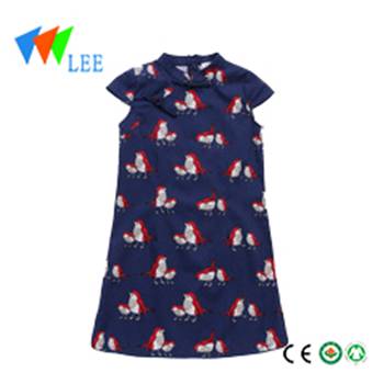 holčička bavlněné čínská cheongsam šaty