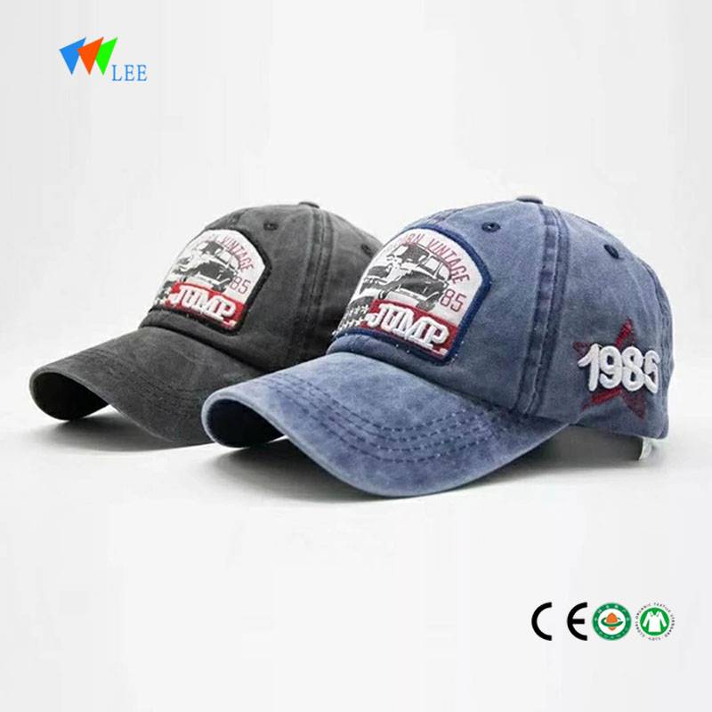 wholesale new design embroidery custom baseball caps