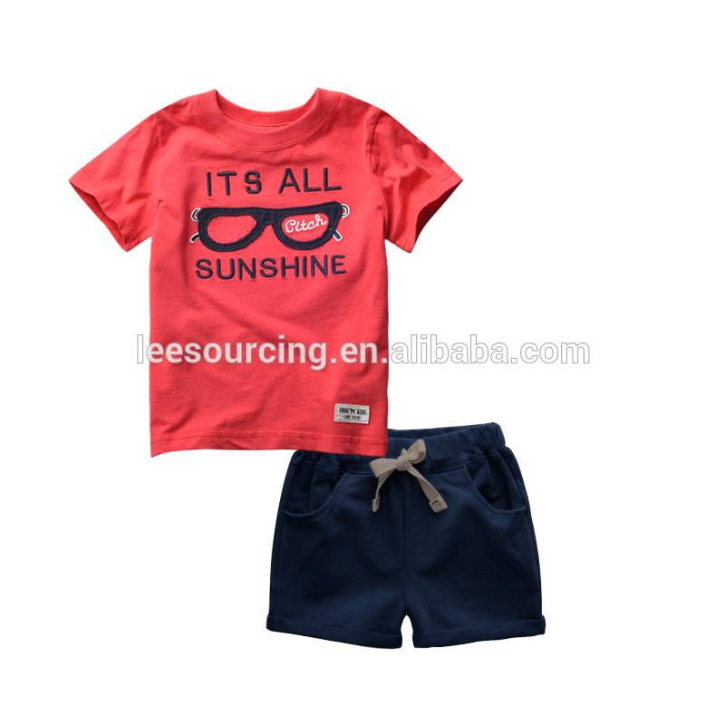 China OEM Bunique Summer Clothes - Wholesale cool fashion sports style baby boy clothing sets for summer – LeeSourcing