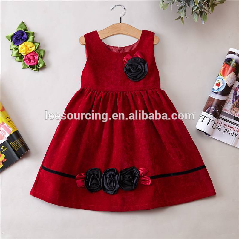 Wholesale autumn style baby clothing girls dresses one piece
