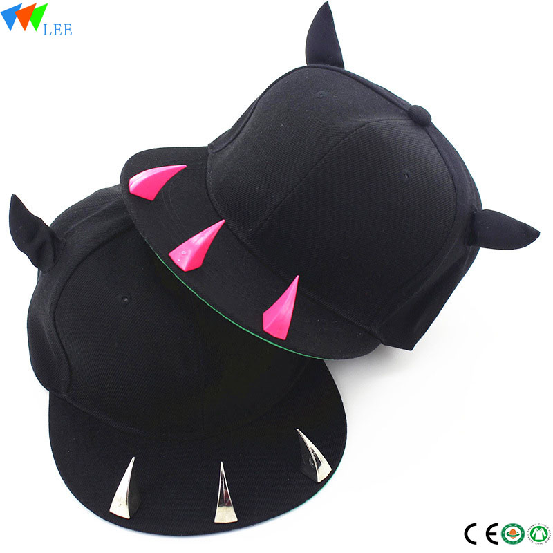Hot sale promotion baseball caps adjustable colourful antlers baseball cap